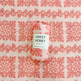 Hibiscus Quilt Pink Swaddle Blanket