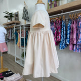 Cheetah Quilt Cream Dress