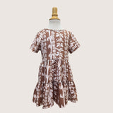 Brown Lei Tee Dress