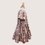 Brown Lei Tee Dress