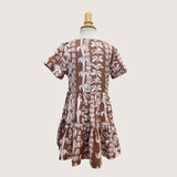 Brown Lei Tee Dress