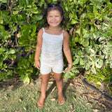 Tropical Cream Palaka Sierra Jumpsuit