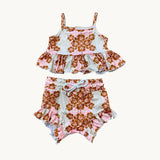 Palaka Quilt Thin Strap Set