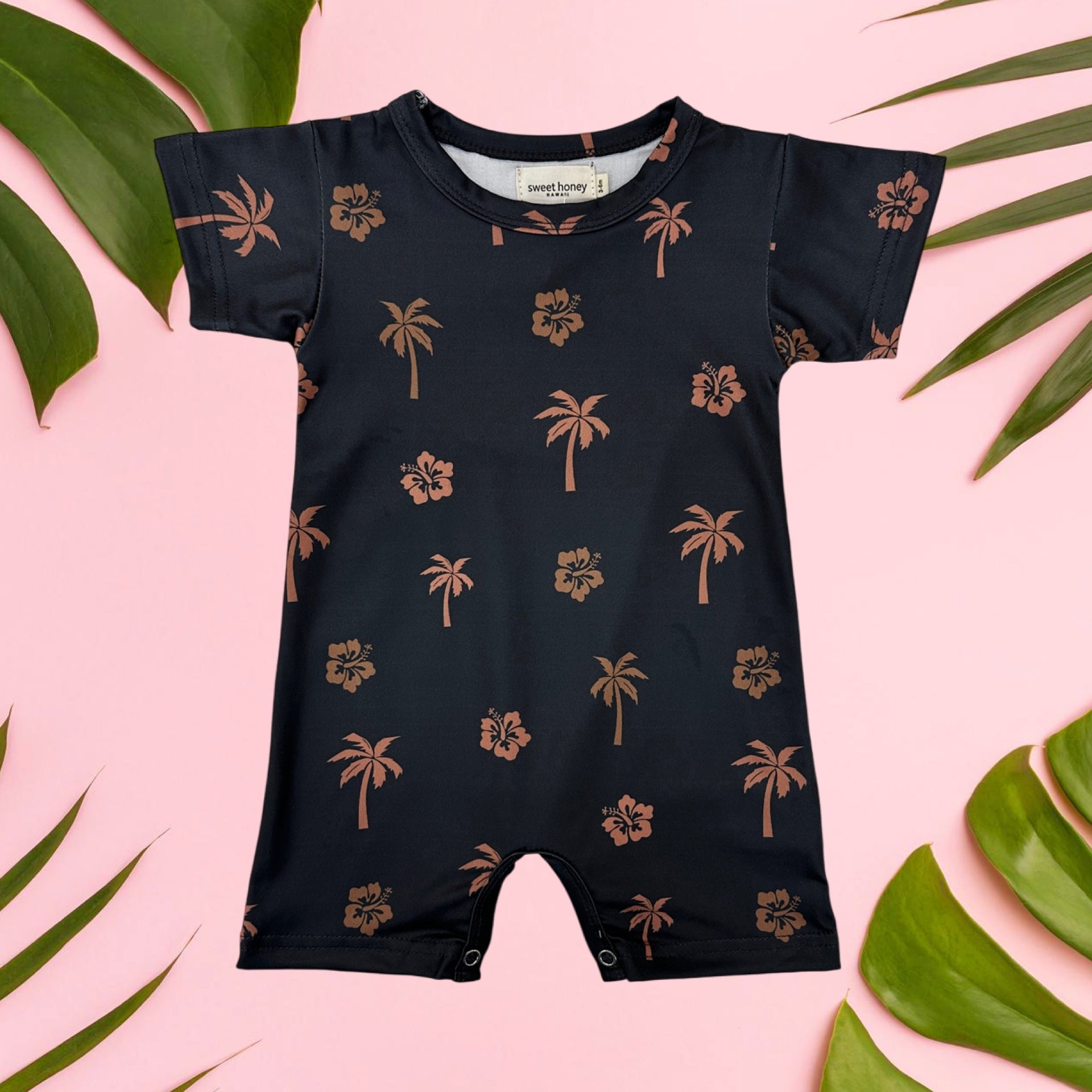 Beachside T-Shirt Jumpsuit - Sweet Sweet Honey Hawaii