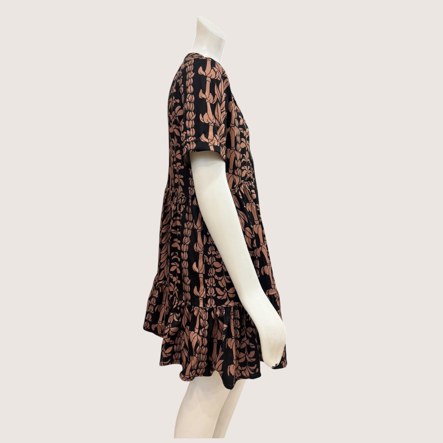 Black/Brown Lei Sammy Dress - Sweet Sweet Honey Hawaii
