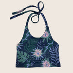 Blue Pahoa Halter top - Sweet Sweet Honey Hawaii