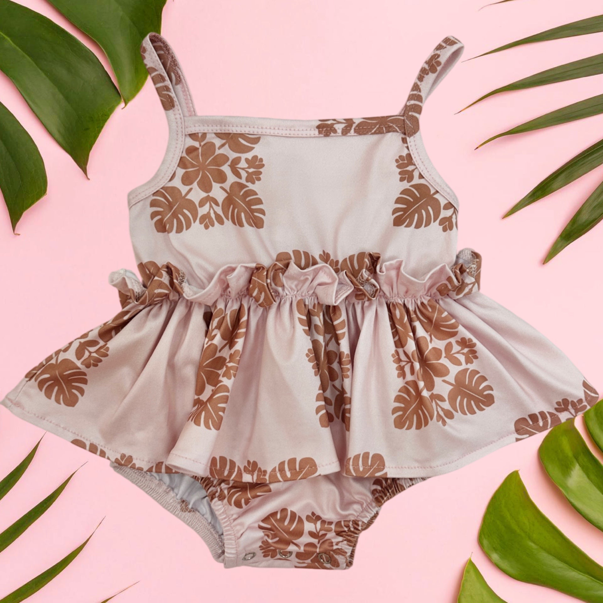 Blush | Heirloom Thin strap Onesie - Sweet Sweet Honey Hawaii