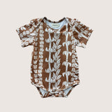 Brown Lei Onesie - Sweet Sweet Honey Hawaii