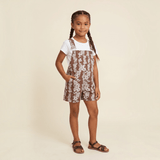 Brown Mauna Lani Denim Short Overalls - Sweet Sweet Honey Hawaii