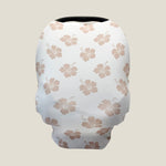 Cream Hibiscus car seat cover - Sweet Sweet Honey Hawaii