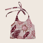 Cream Pahoa Halter top - Sweet Sweet Honey Hawaii