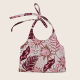 Cream Pahoa Halter top - Sweet Sweet Honey Hawaii