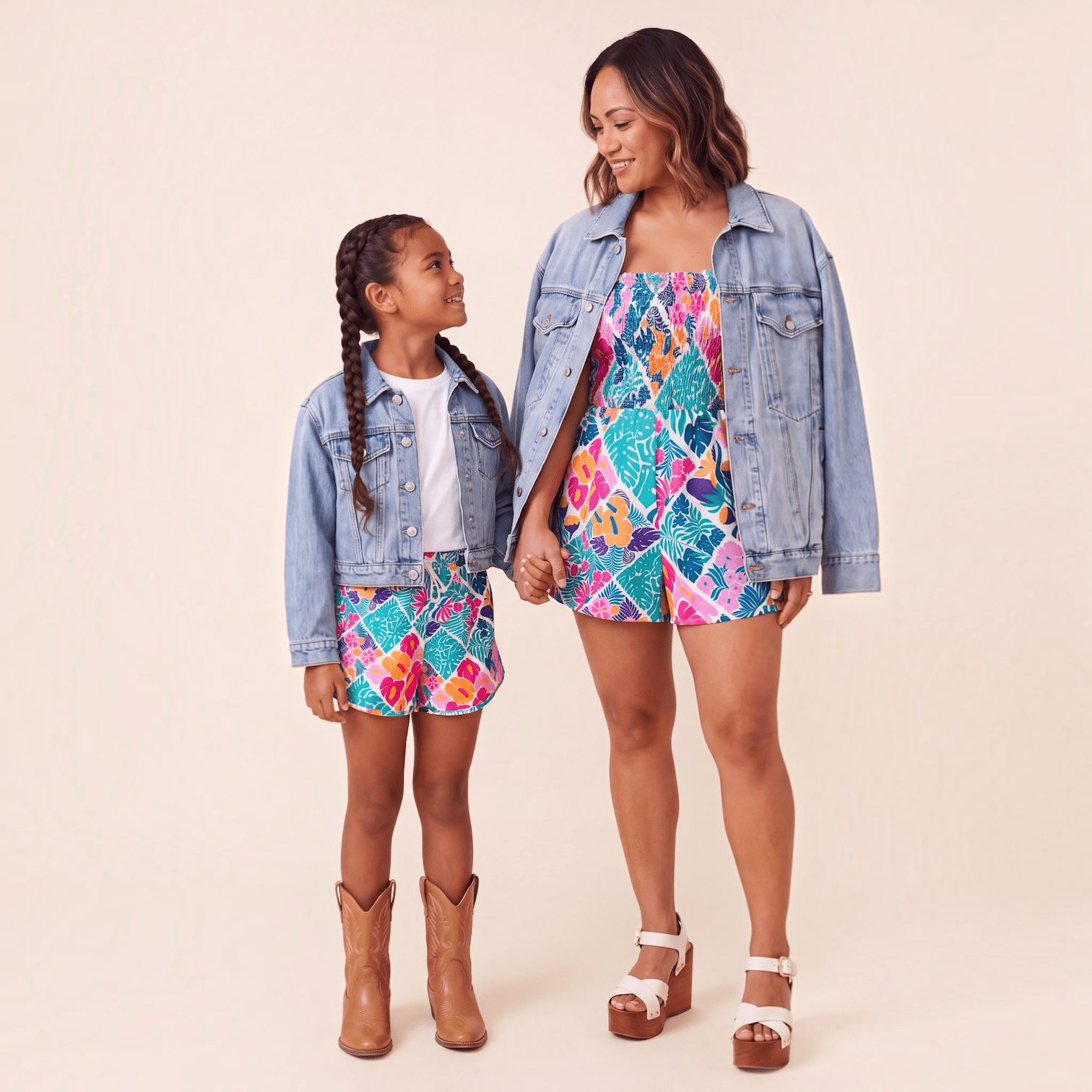 Girl's Tropical Muse Shorts - Sweet Sweet Honey Hawaii