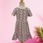 Kaua'i Ruffled Tee Dress - Sweet Sweet Honey Hawaii