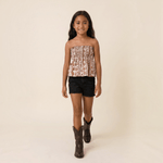 Kid's Brown Lei Ka'a Tube Top - Sweet Sweet Honey Hawaii