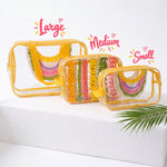 Large Clear Bag - Sweet Sweet Honey Hawaii