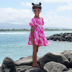 Lei Hiwa Pink Gracie Dress - Sweet Sweet Honey Hawaii