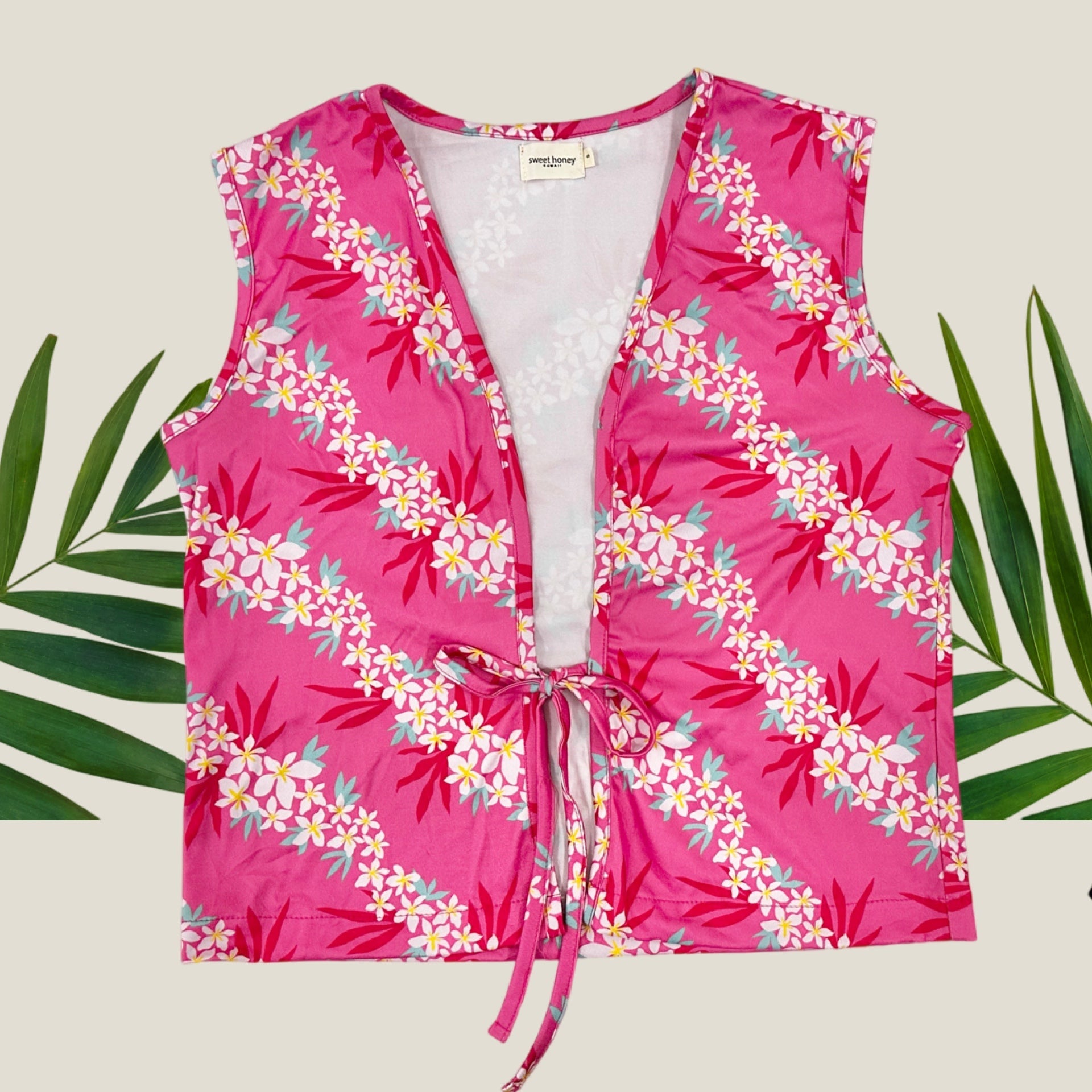 Lei Hiwa Pink Womens Asia Top - Sweet Sweet Honey Hawaii