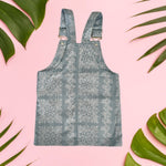 Light Blue Denim Quilt Dress - Sweet Sweet Honey Hawaii