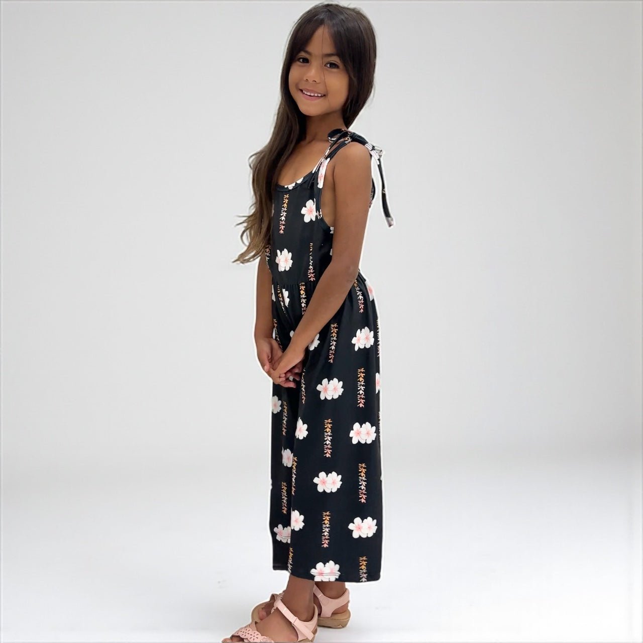 Melia Black Tie Jumpsuit - Sweet Sweet Honey Hawaii