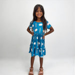 Melia Blue Tee Dress - Sweet Sweet Honey Hawaii