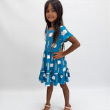 Melia Blue Tee Dress - Sweet Sweet Honey Hawaii