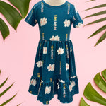Melia Blue Tee Dress - Sweet Sweet Honey Hawaii