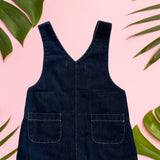 Dark Denim Sweet honey Logo sailor romper