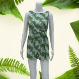 Women's Lei Hiwa Green Elle Romper