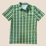 Maile Lei Checkered Men's Collared Shirt