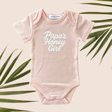 Papa's Honey Girl Pink Onesie - Sweet Sweet Honey Hawaii