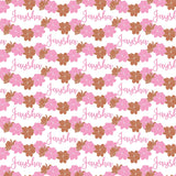 Personalize Blanket: Gardenia Lei - Sweet Sweet Honey Hawaii