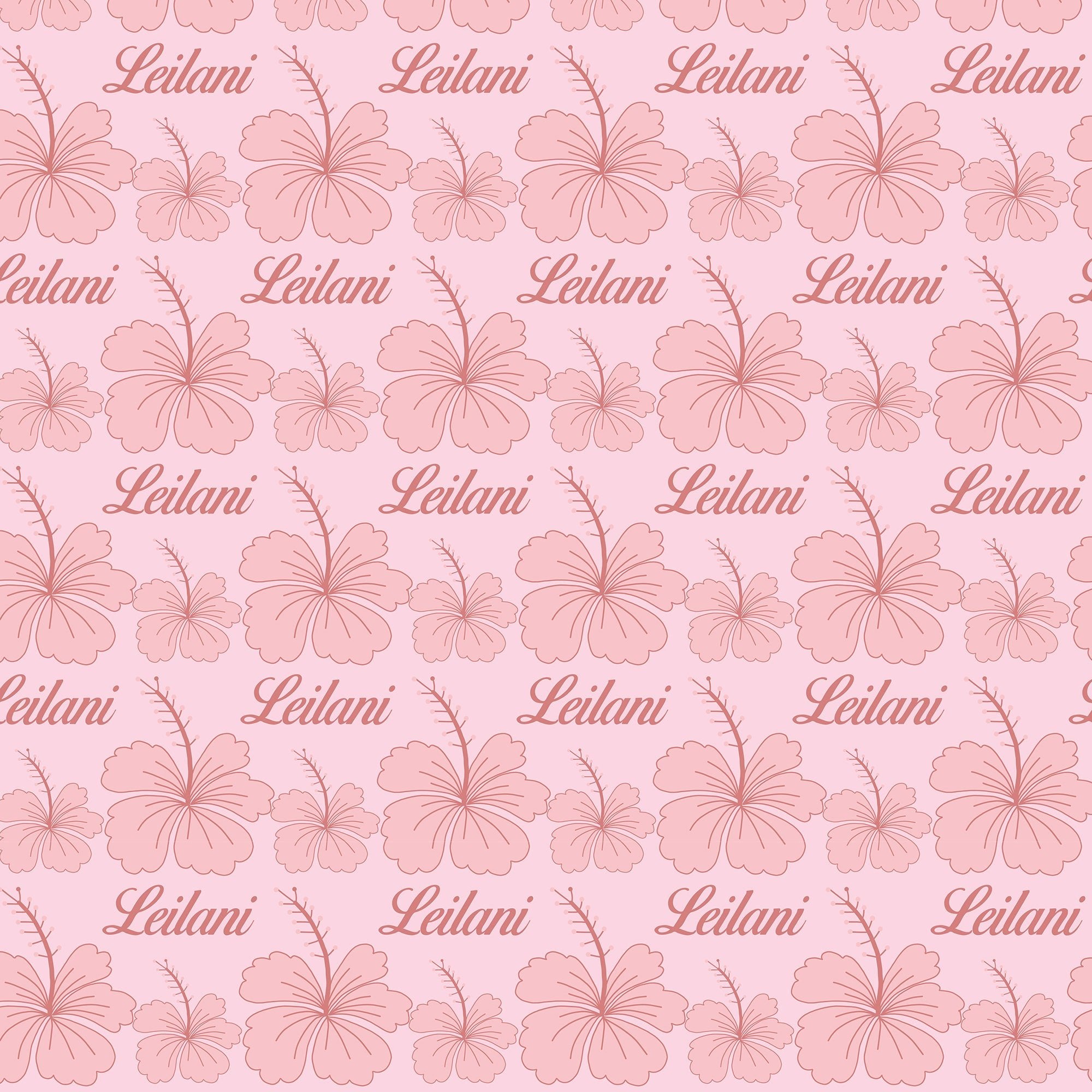 Personalize Blanket: Hibiscus - Sweet Sweet Honey Hawaii