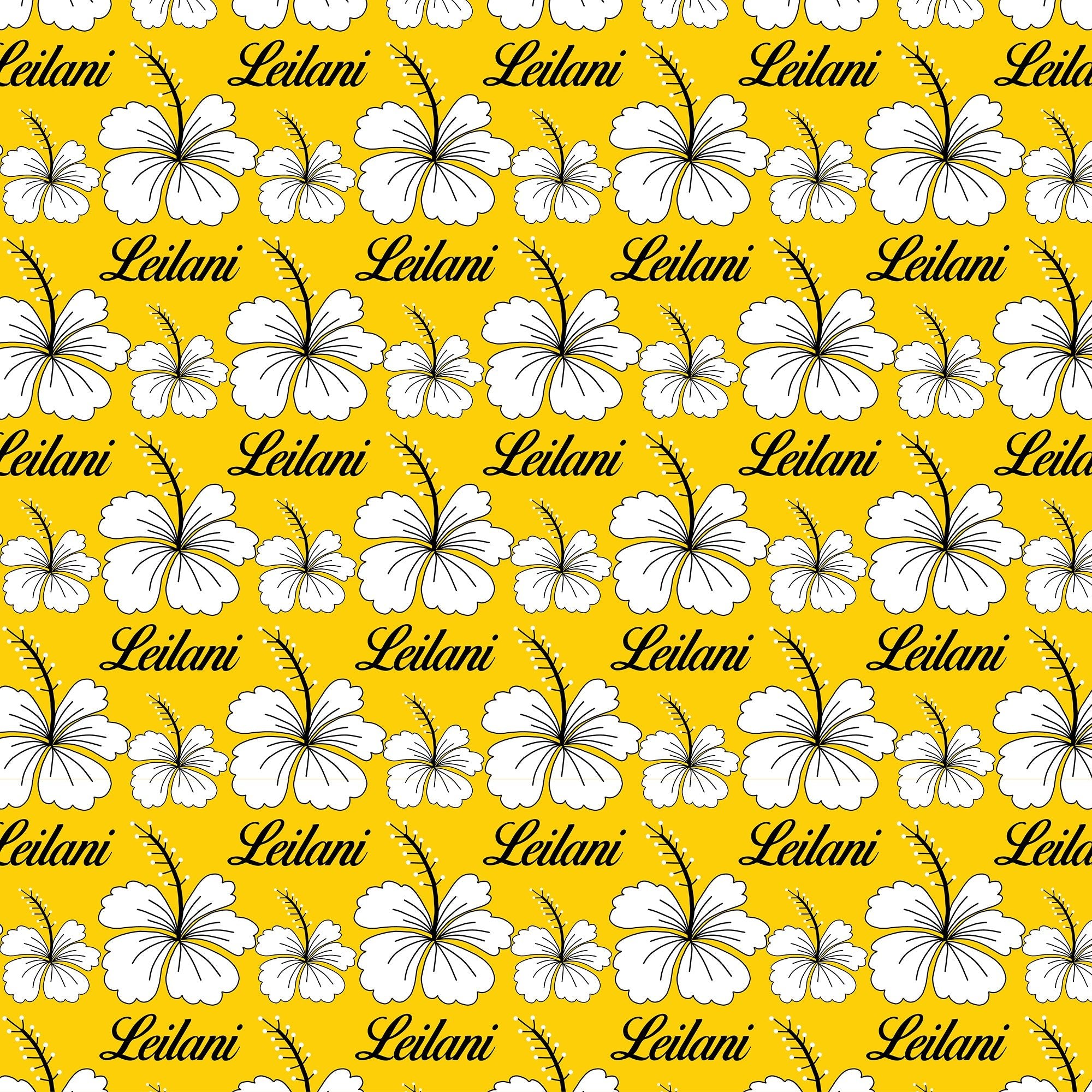 Personalize Blanket: Hibiscus - Sweet Sweet Honey Hawaii