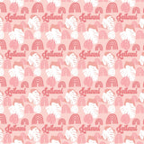 Personalize Blanket: Rainbow Monstera - Sweet Sweet Honey Hawaii