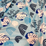 Personalize Blanket: Rainbow Monstera - Sweet Sweet Honey Hawaii