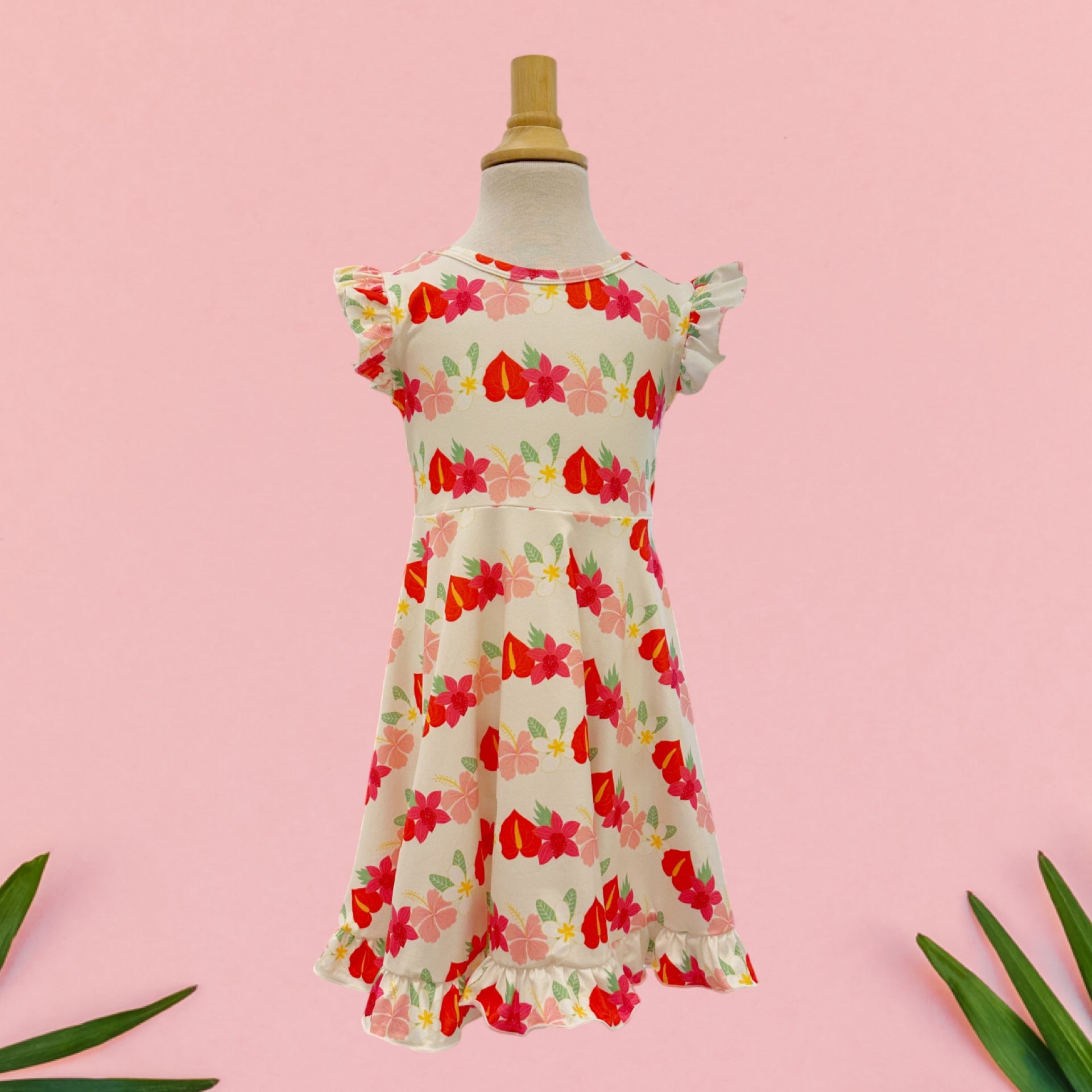 Pua Lei Alayna Dress - Sweet Sweet Honey Hawaii