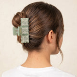 Quilt Claw Clip - Sweet Sweet Honey Hawaii