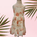 Rainbow Monstera Brooklyn Dress - Sweet Sweet Honey Hawaii