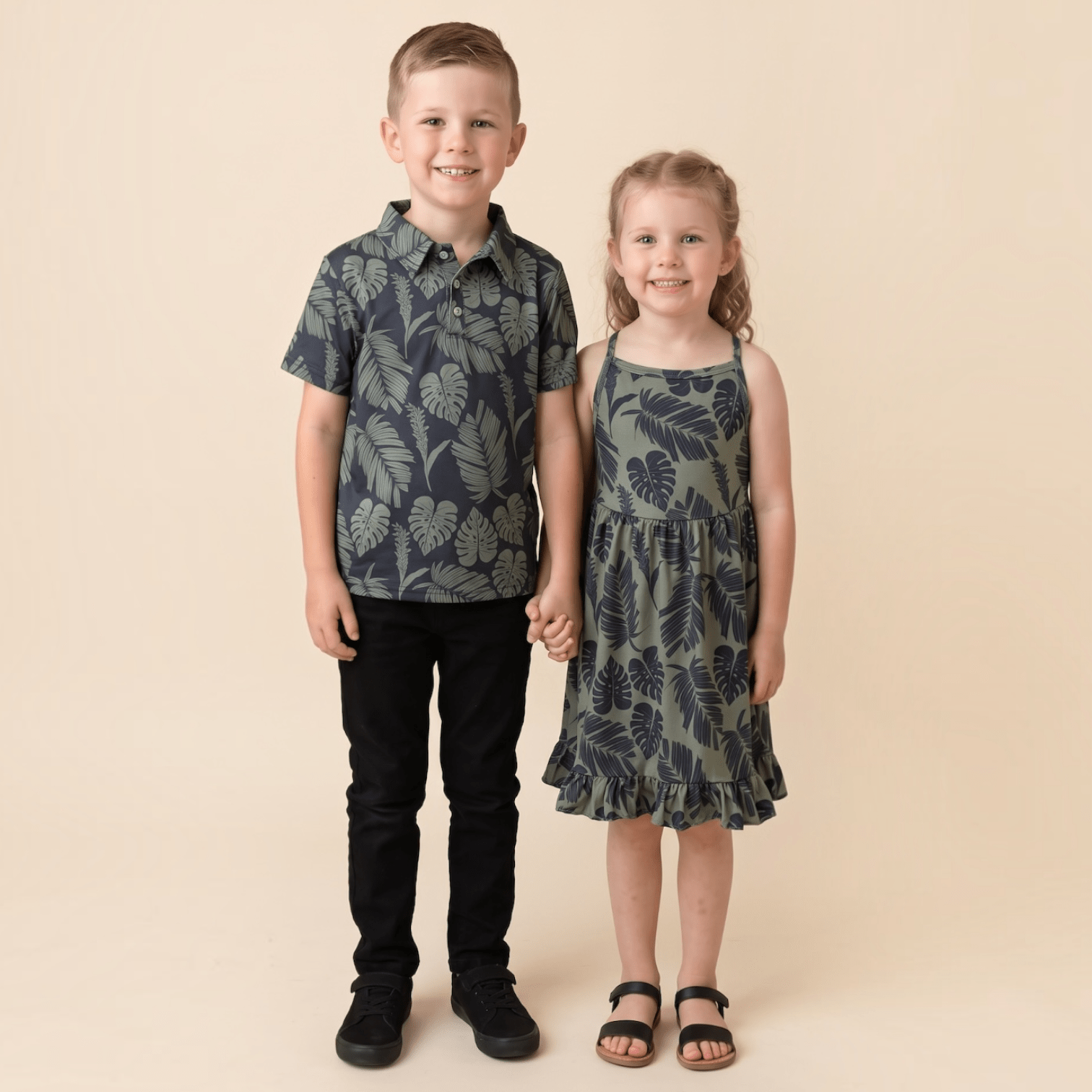 Sage Palm stella Dress - Sweet Sweet Honey Hawaii