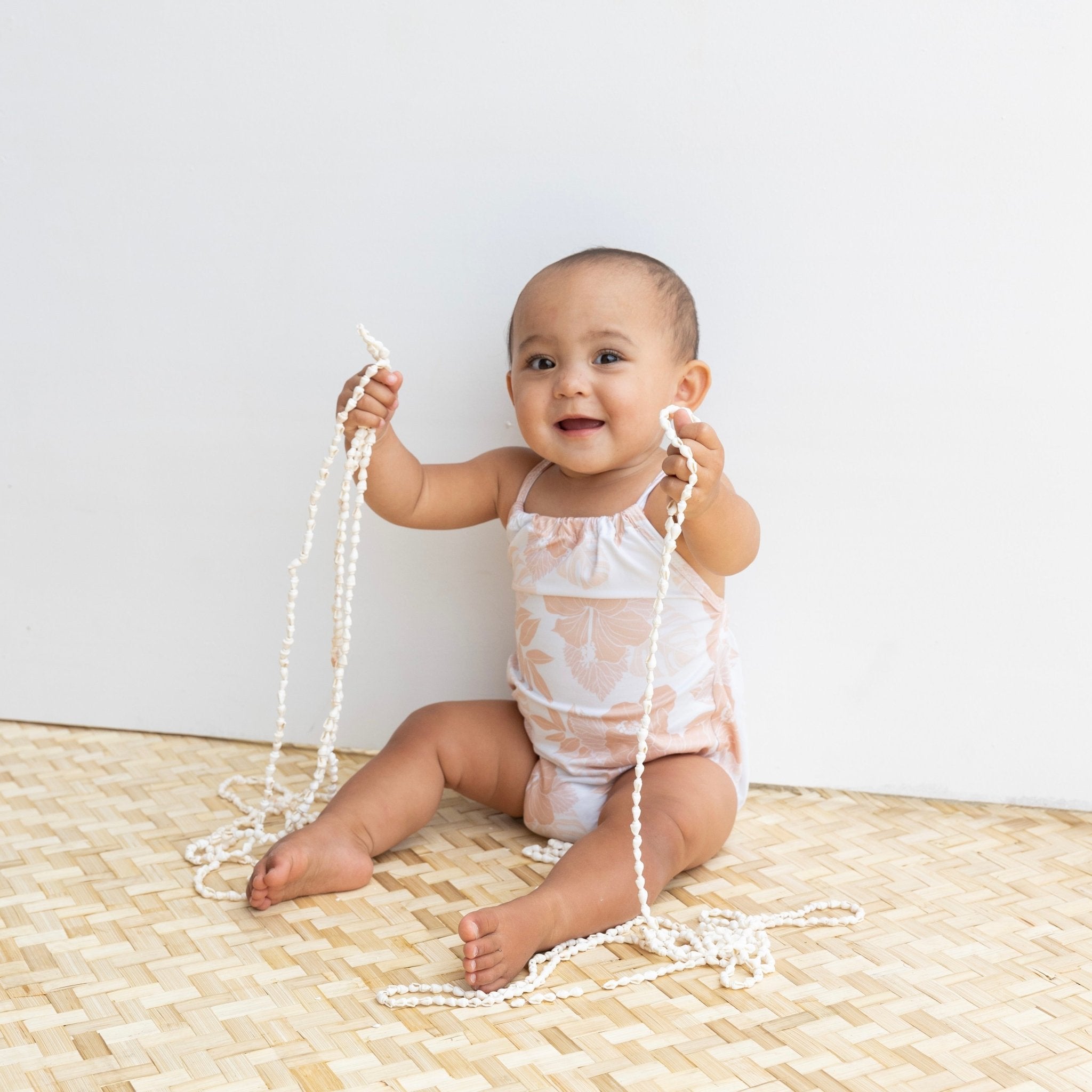 Sands of Wailea Halter romper - Sweet Sweet Honey Hawaii