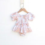 Sands of Wailea Sleeved Melody Romper - Sweet Sweet Honey Hawaii