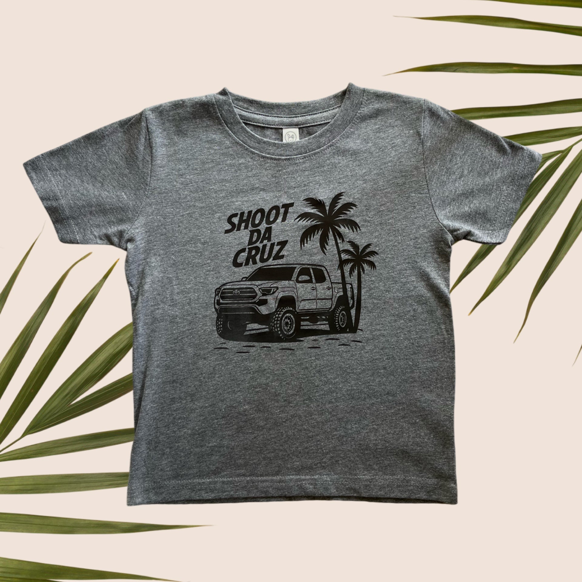 Shoot Da Cruz Grey Tee - Sweet Sweet Honey Hawaii