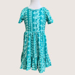 Teal Lei Tee Dress - Sweet Sweet Honey Hawaii