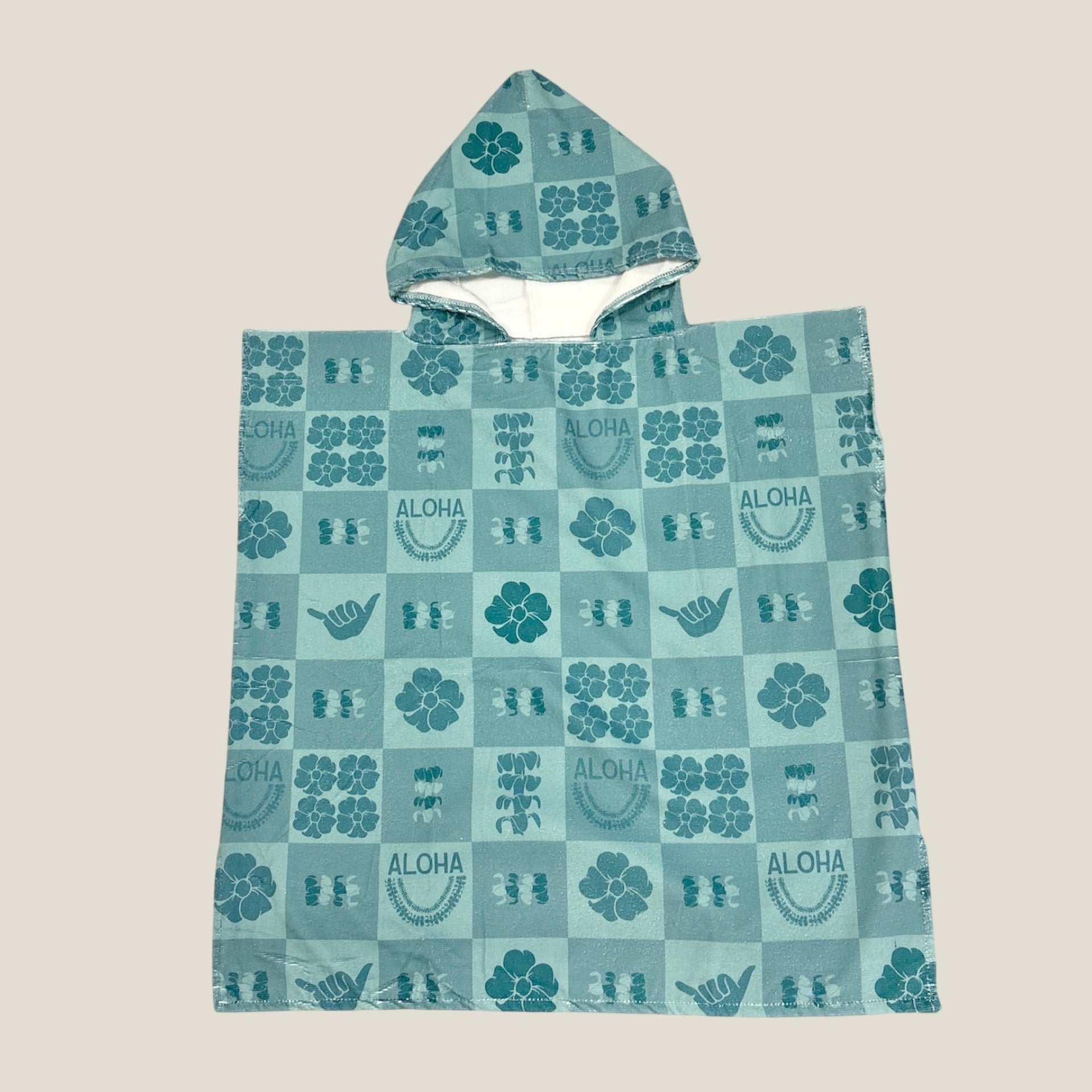 Teen Aloha Puakenikeni Hooded Towel - Sweet Sweet Honey Hawaii