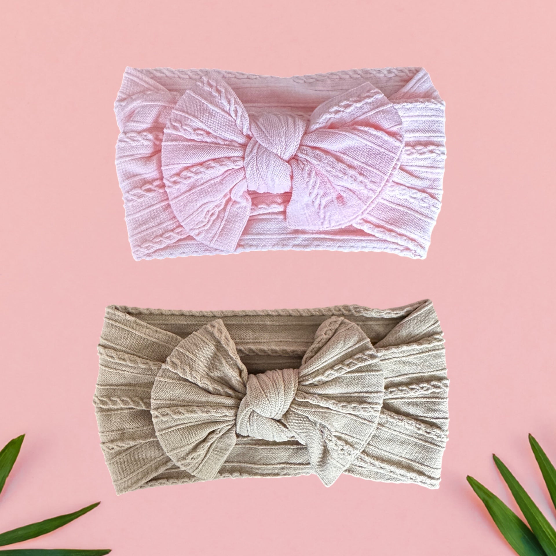 Texture Bow Headband Set - Sweet Sweet Honey Hawaii