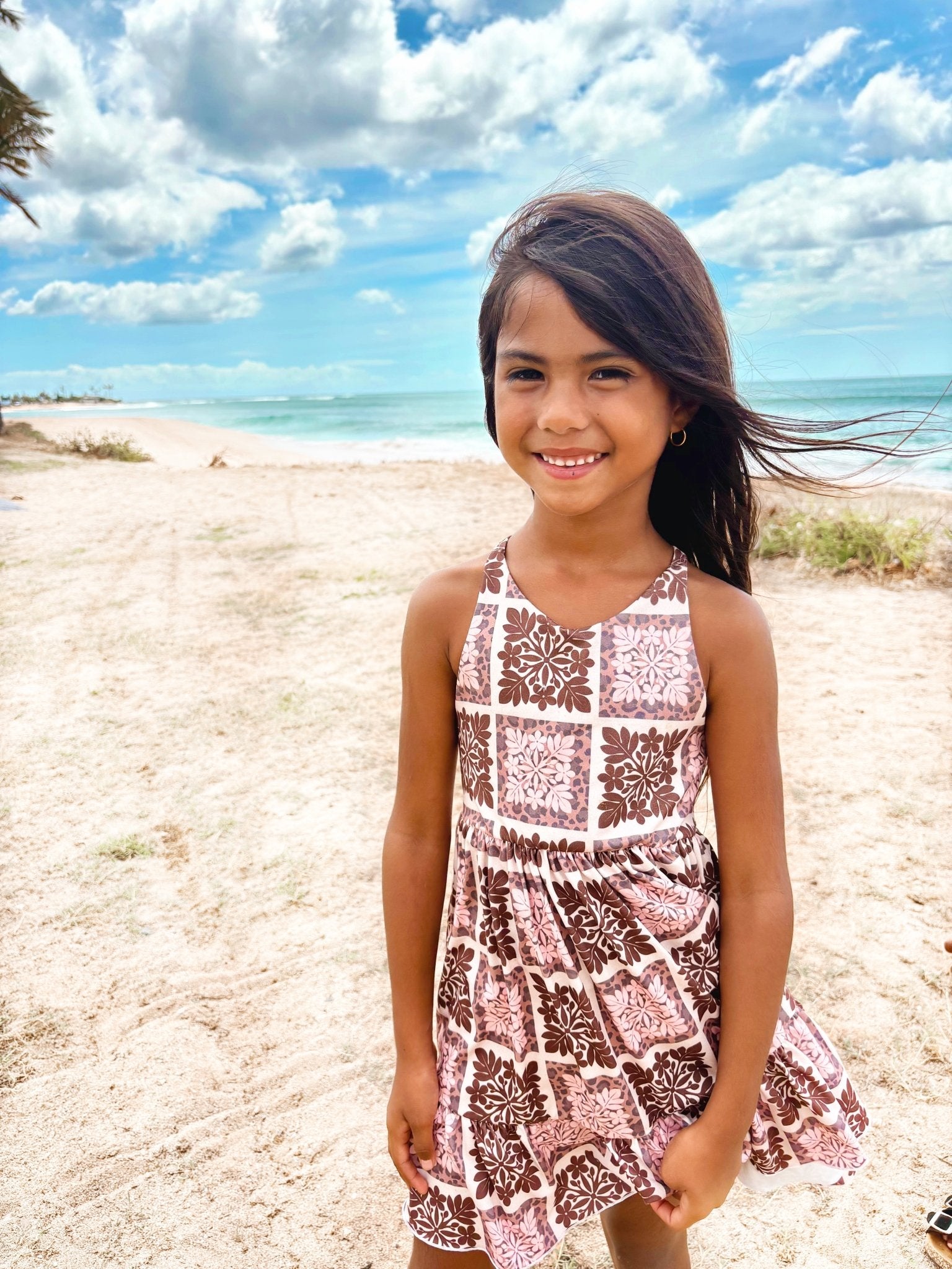 Wild Blossoms Brooklyn Dress - Sweet Sweet Honey Hawaii