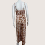 Women's Brown Lei Tiffany Jumpsuit - Sweet Sweet Honey Hawaii