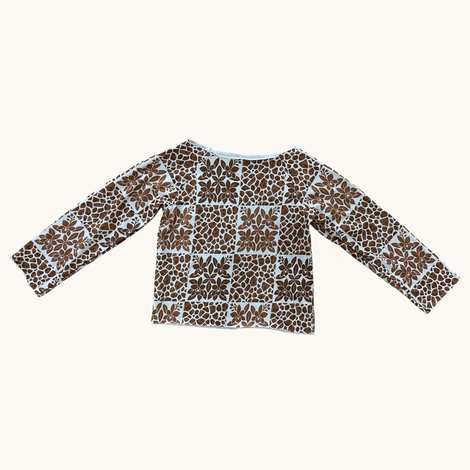 Women's Brown Orchid Off the shoulder Sweater - Sweet Sweet Honey Hawaii