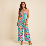 Women's Tropical muse Taylor Jumpsuit - Sweet Sweet Honey Hawaii